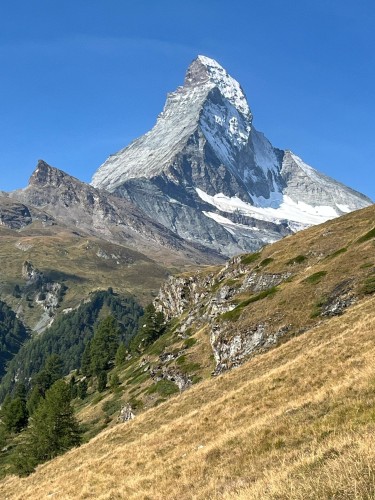 Widok na Matternhorn