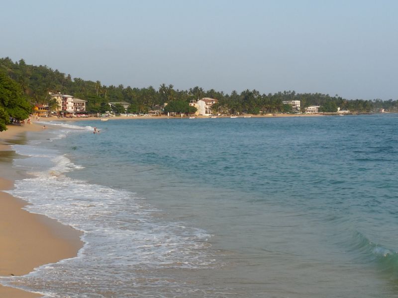 Plaża w Unawatuna (fot. Darek Dąbrowski) Plaża w Unawatuna (fot. Darek Dąbrowski)