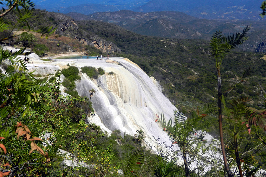 Wodospady Hierve El Agua Wodospady Hierve El Agua