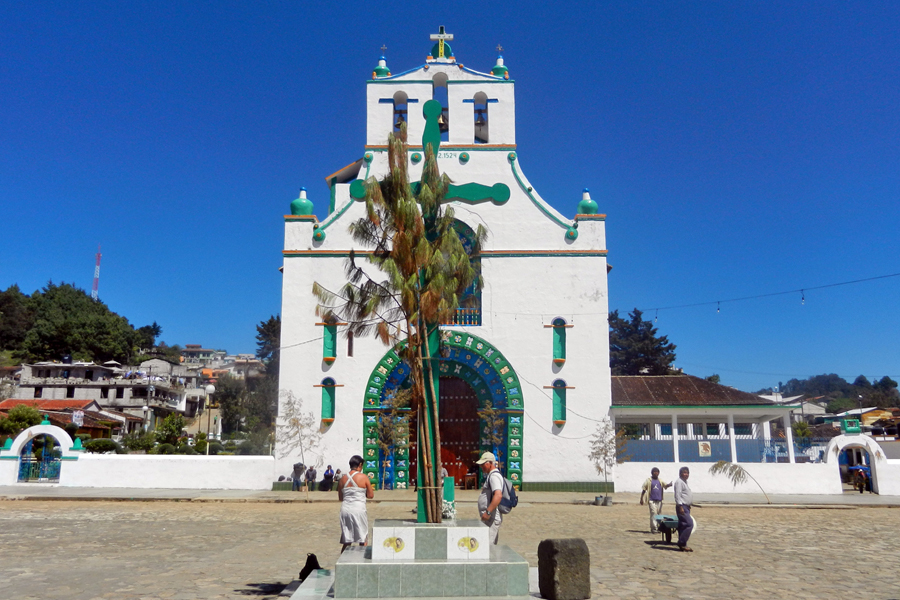 Indiańska wioska San Juan Chamula Indiańska wioska San Juan Chamula