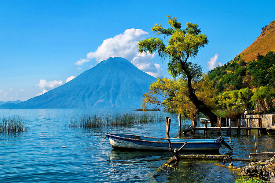 Jezioro Atitlán Jezioro Atitlán