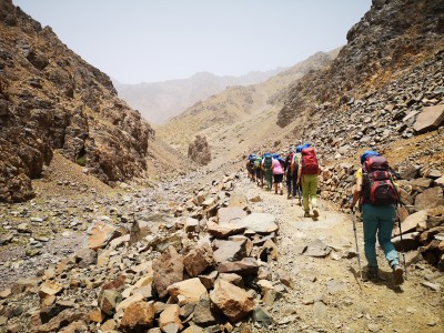 Wędrówka na Toubkal fot. Ewa Soczewka Wędrówka na Toubkal fot. Ewa Soczewka