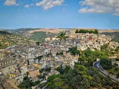 Panorama na Ragusa Ibla, fot M. Olszewska Panorama na Ragusa Ibla, fot M. Olszewska