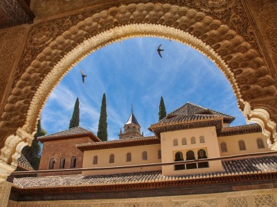 Detal z Alhambry