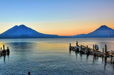 Jezioro Atitlán Jezioro Atitlán