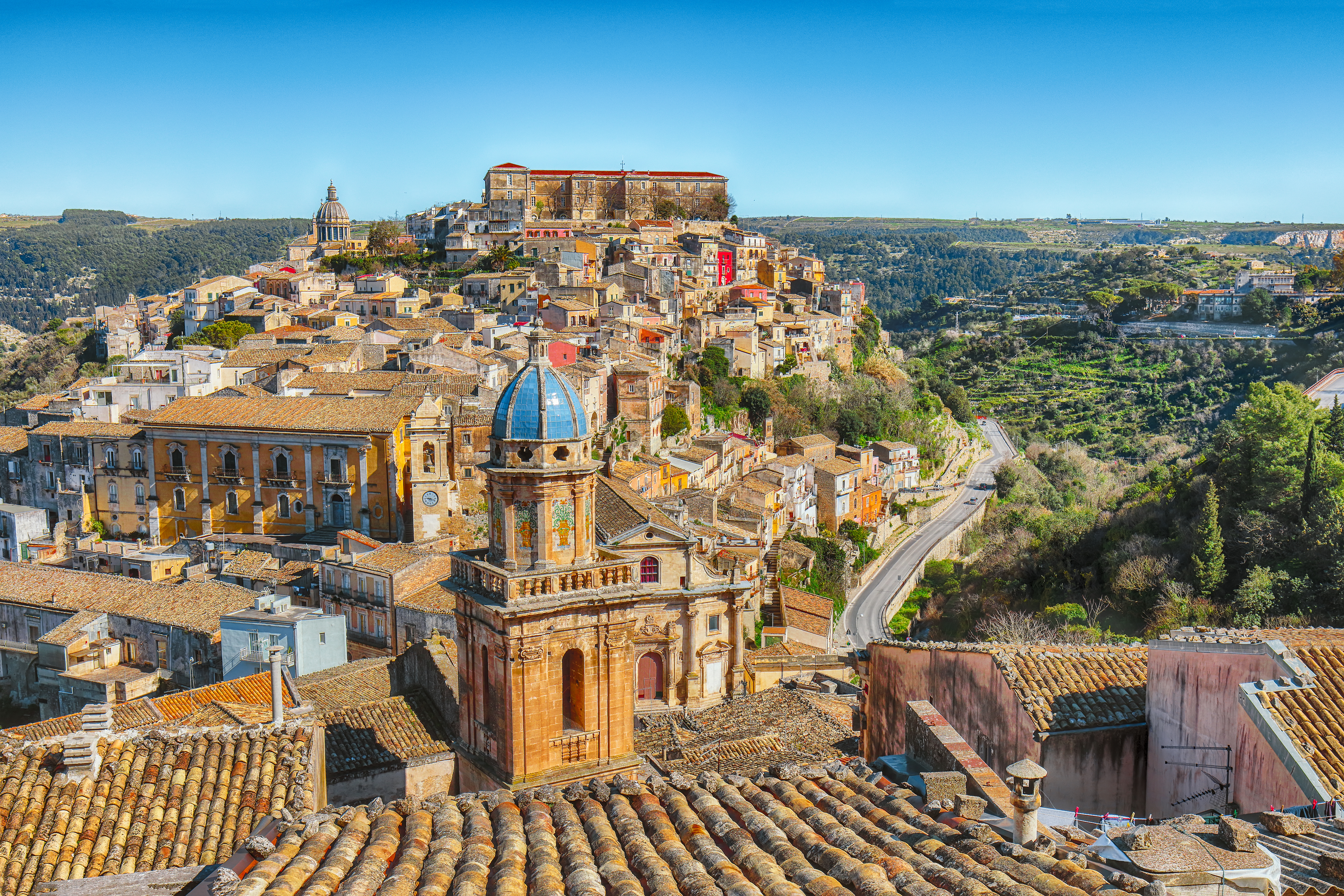 Modica Sycylia - barokowe miasto w regionie Val de Noto